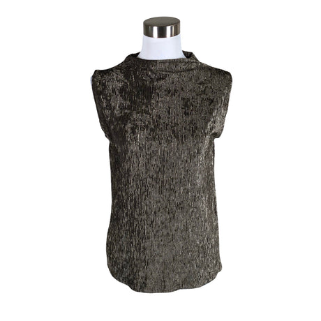 Unisex Lindex - Party top, size 40 - Brown ()
