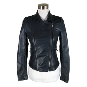 Unisex Andiata - Leather jacket, size 32 - Blue (3)