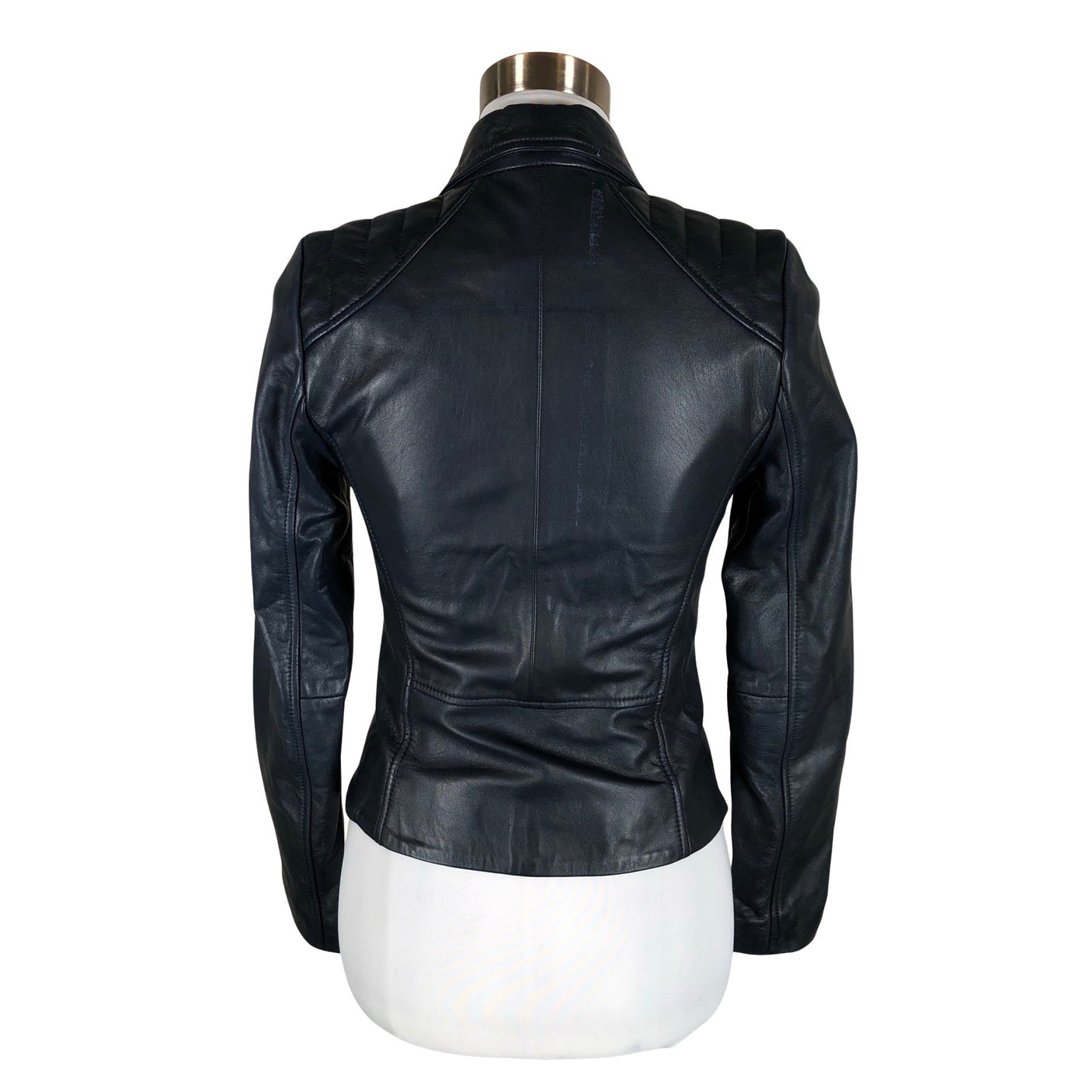 Unisex Andiata - Leather jacket, size 32 - Blue (2)