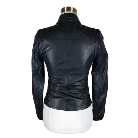 Unisex Andiata - Leather jacket, size 32 - Blue (2)