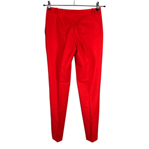Unisex Hugo Boss - Straight leg trousers, size 32 - Red (2)