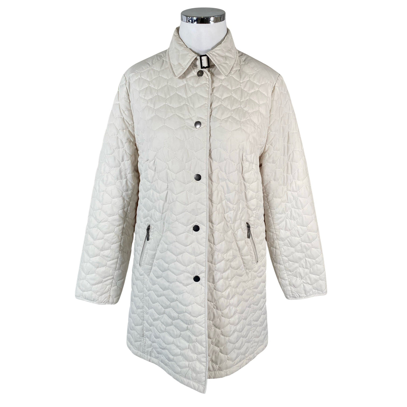 Unisex Herluf Design - Quilted jacket, size 42 - Beige (1)