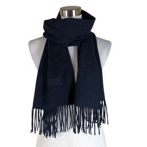 Unisex Moschino Cheap and Chic - Scarf, size Maxi - Blue (1)