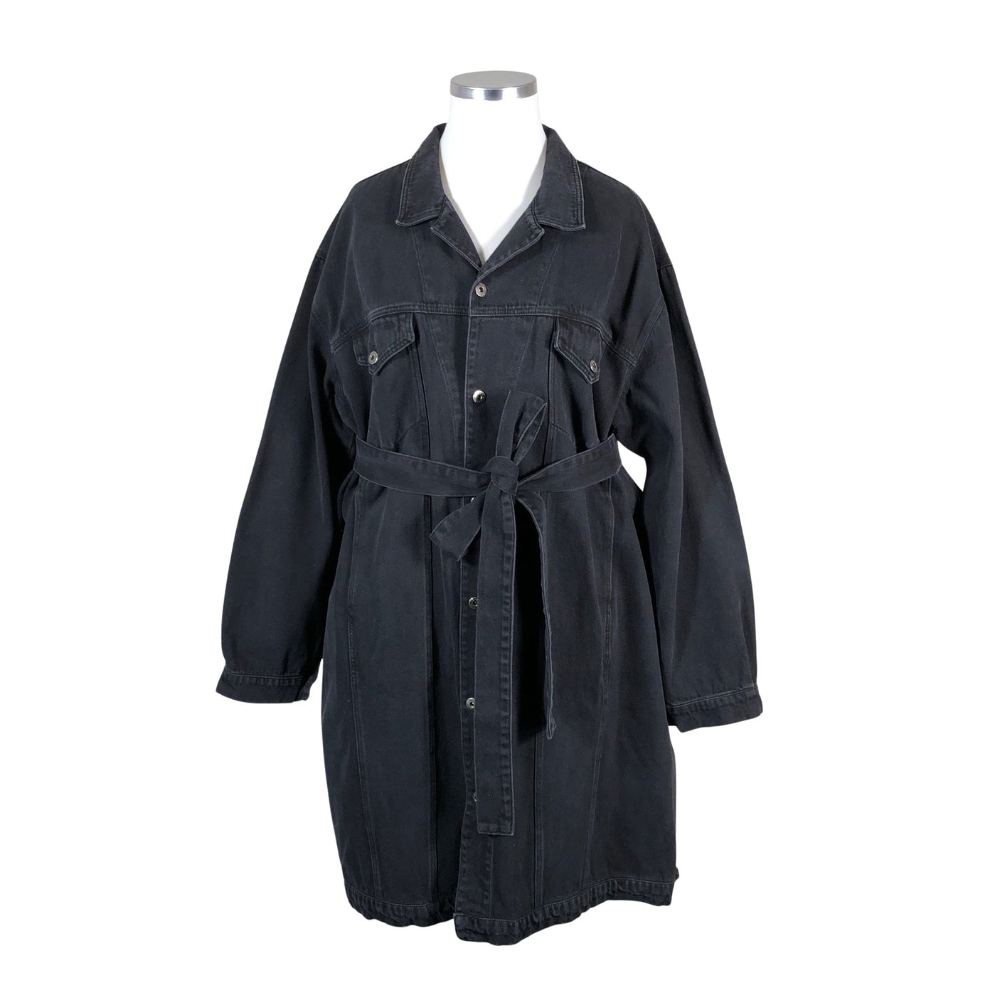 Unisex Ushatáva - Denim jacket, size 42 - Black (1)