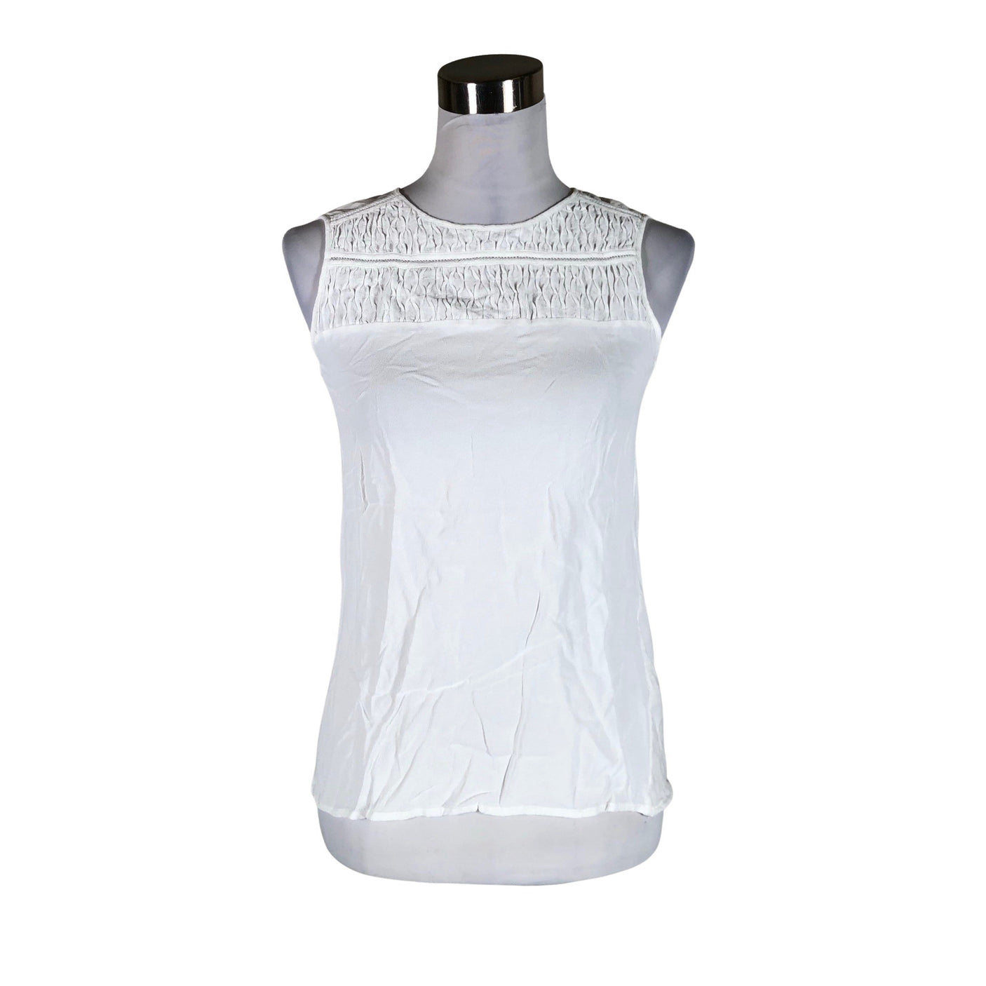 Unisex Massimo Dutti - Top, size 38 - White (1)