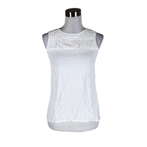 Unisex Massimo Dutti - Top, size 38 - White (1)