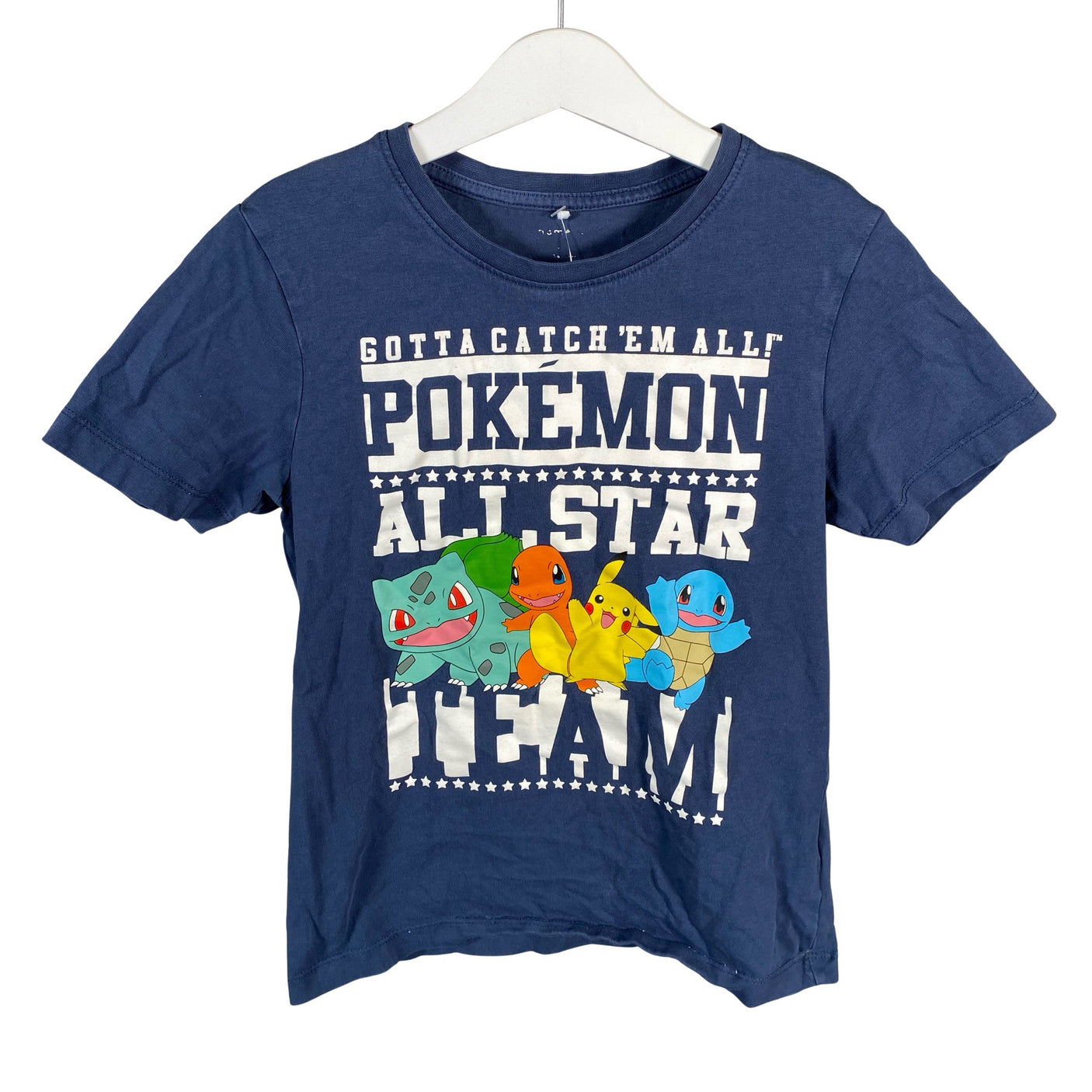Unisex Name It - T-shirt, size 122 - 128 - Blue (1)