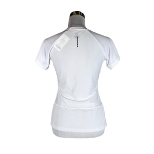 Unisex Salomon - Sports shirt, short sleeve, size 36 - White (2)