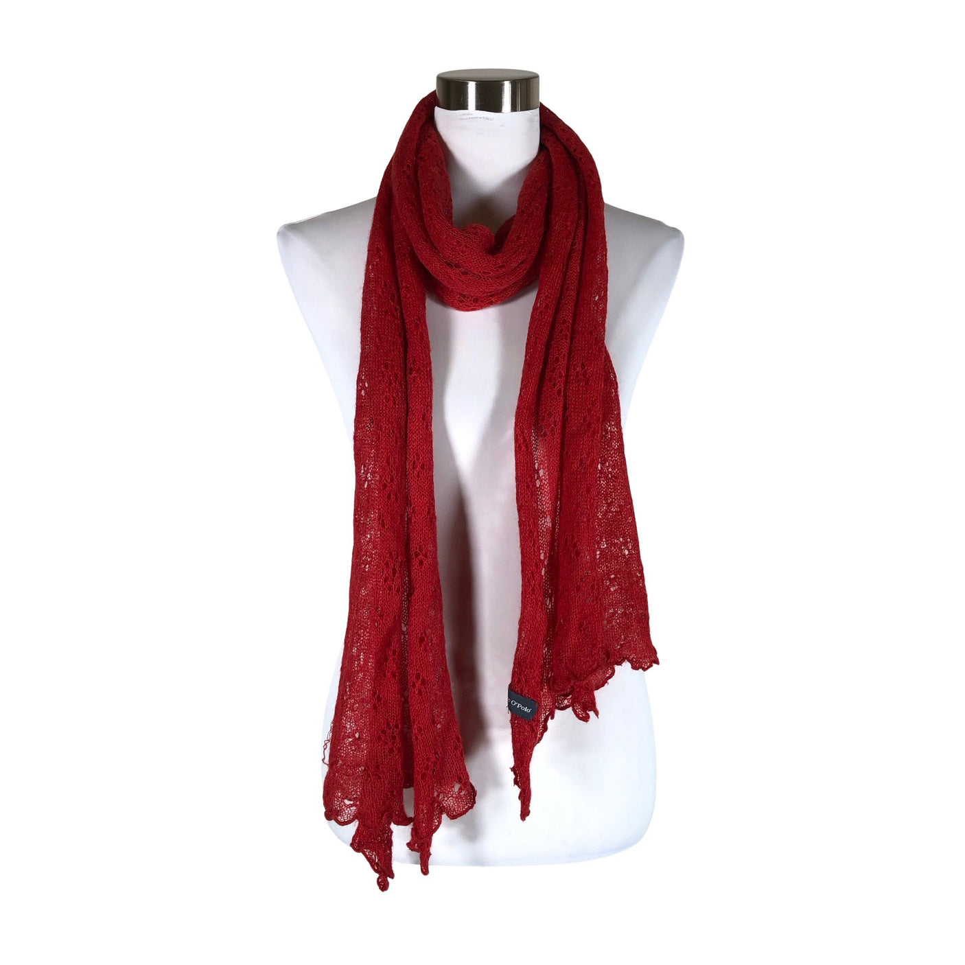 Unisex Marc O'Polo - Scarf, size Midi - Red (1)