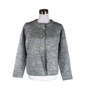 Unisex Skovhuus - Cardigan, size 38 - Gray (1)