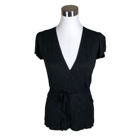 Unisex s.Oliver - Short-sleeved blouse, size 38 - Black ()