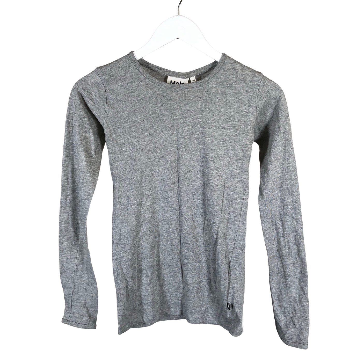 Unisex Molo Kids - Tricot shirt, size 158 - 164 - Gray (1)
