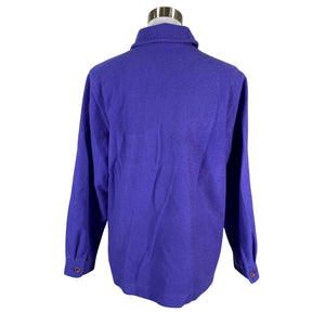 Unisex MariMari - Wool coat, size 38 - Violet (2)
