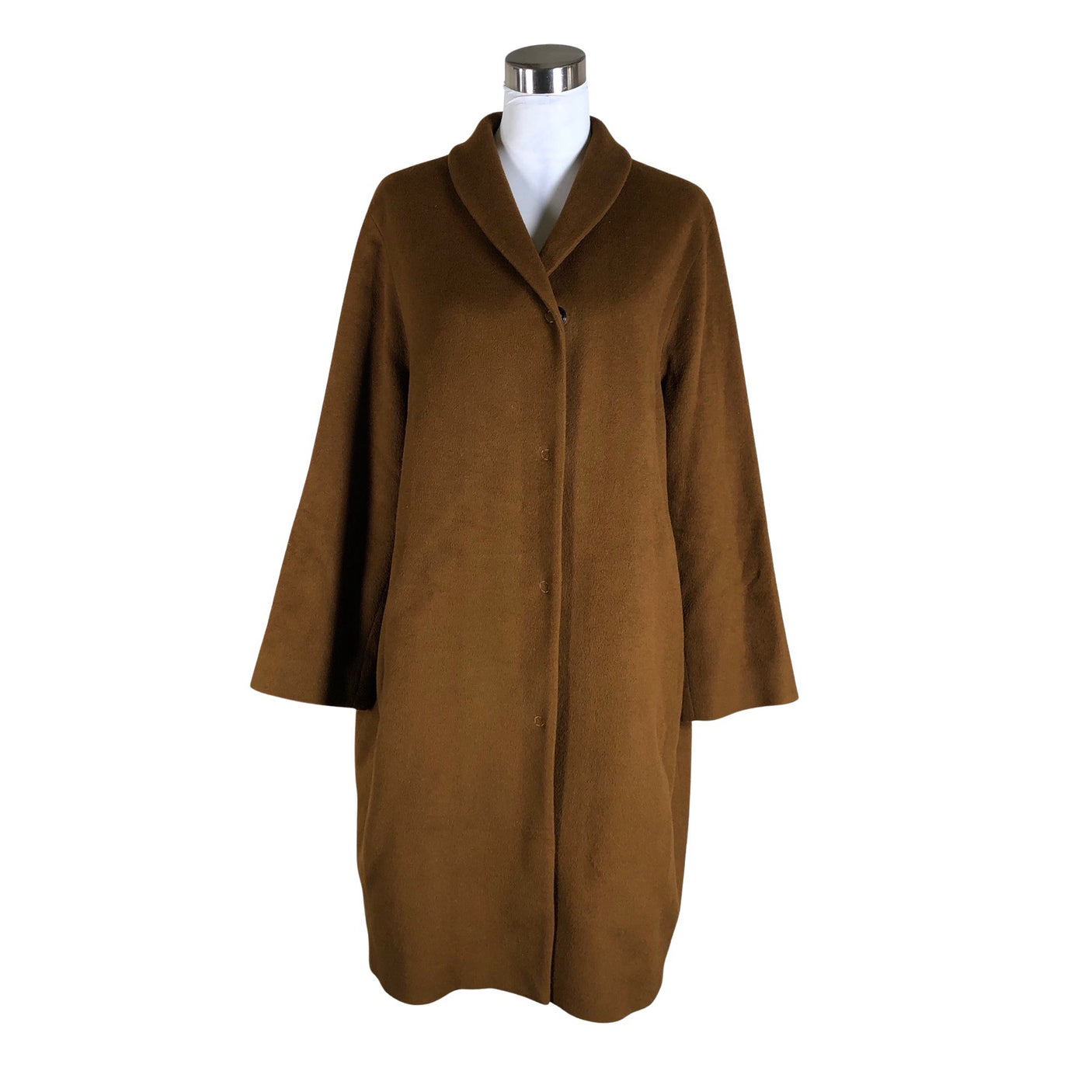 Unisex Ritva Falla - Wool coat, size 38 - Brown (1)