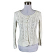 Unisex Handmade - Cardigan, size 34 - Natural white ()