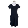 Unisex NOSH - Tricot dress, size 32 - Black ()