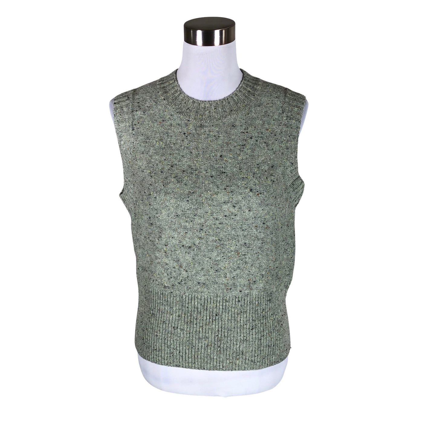 Unisex COS - Knit vest, size 38 - Green (1)