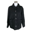 Unisex Noella - Wool coat, size 38 - Black ()
