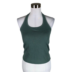 Unisex Uniqlo - Tricot tank top, size 40 - Green (1)