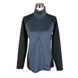 Unisex Under Armour - Sports shirt, long sleeve, size 40 - Blue ()