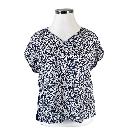 Unisex Natura - Short-sleeved blouse, size 42 - Blue ()