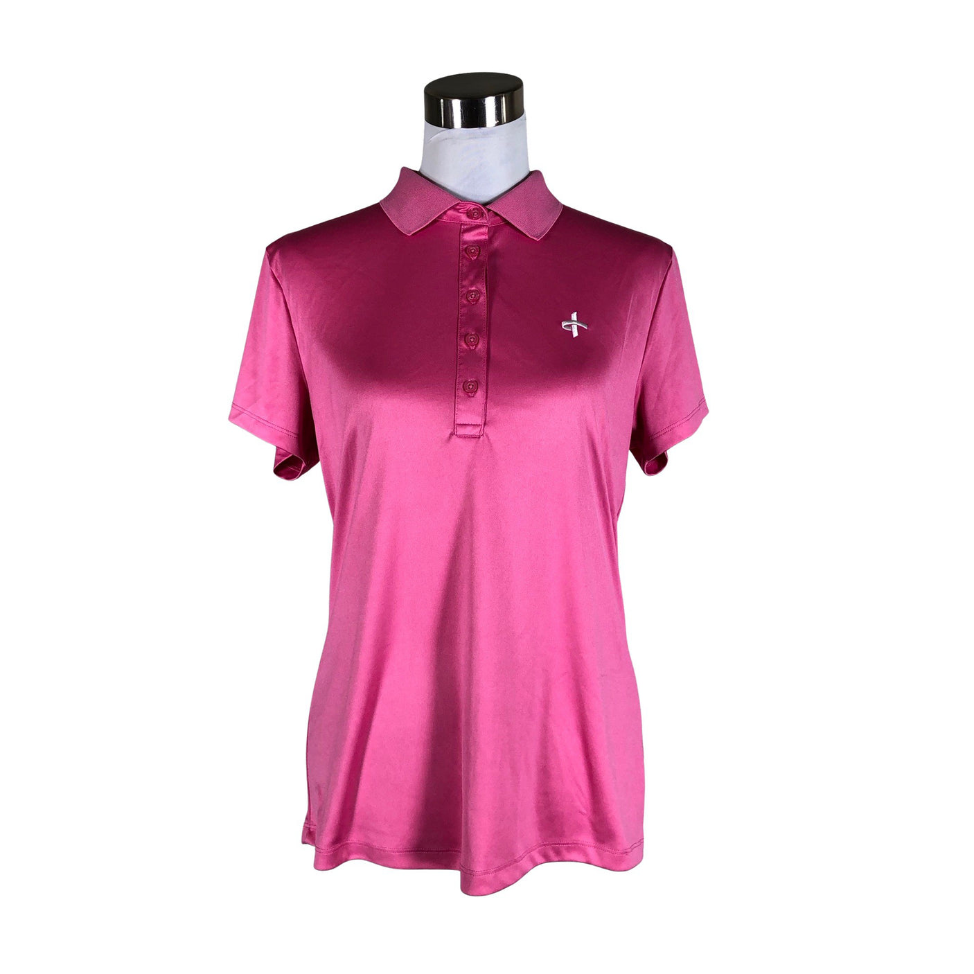 Unisex Cross - Sports shirt, short sleeve, size 40 - Pink (1)