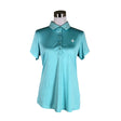 Unisex Cross - Sports shirt, short sleeve, size 40 - Turquoise ()