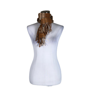 Unisex Stockmann - Scarf, size Maxi - Brown (1)