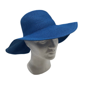 Unisex Handmade - Summer hat, size 58 - 60 cm - Blue (1)