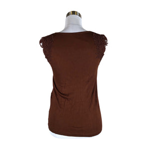 Unisex s.Oliver - Top, size 34 - Brown (2)