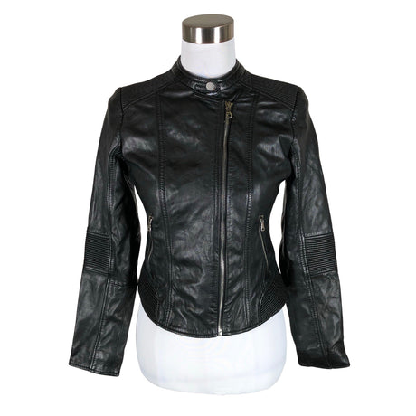 Unisex Jofama - Leather jacket, size 34 - Black ()