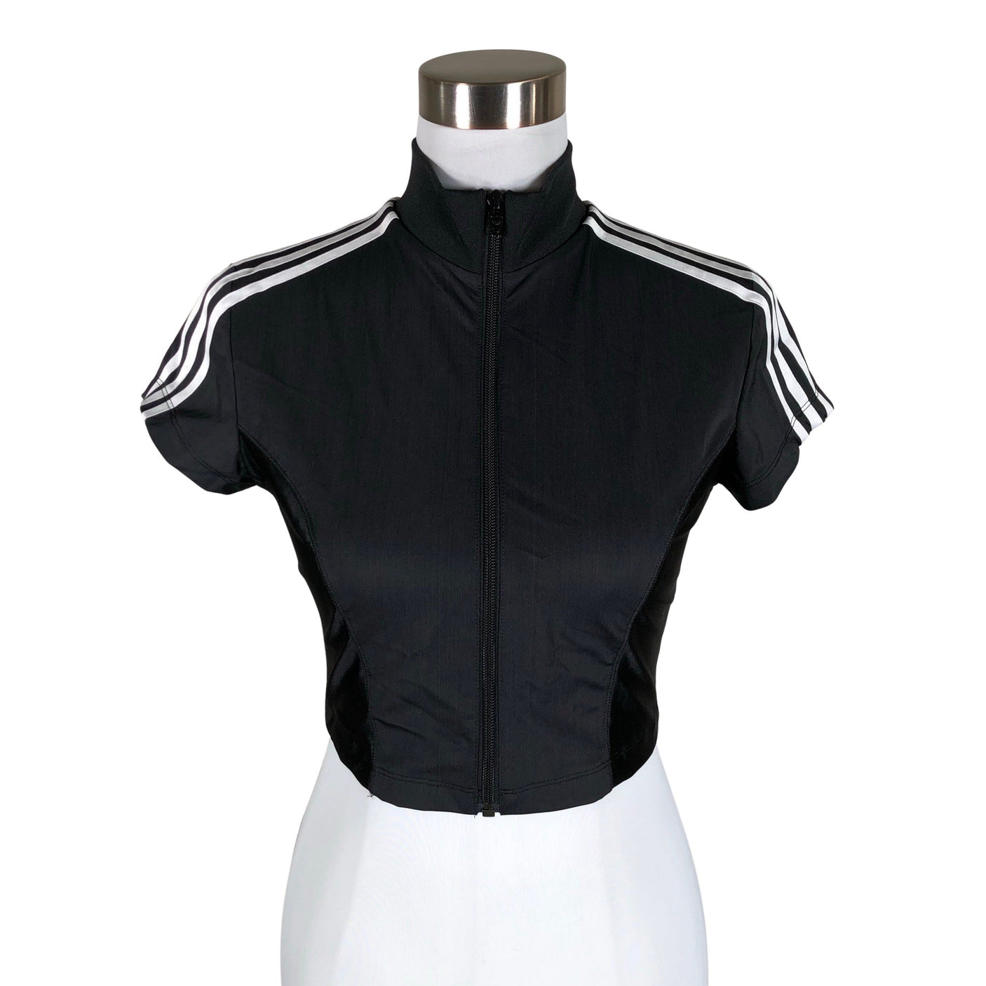 Unisex Adidas - Sports shirt, short sleeve, size 38 - Black (1)