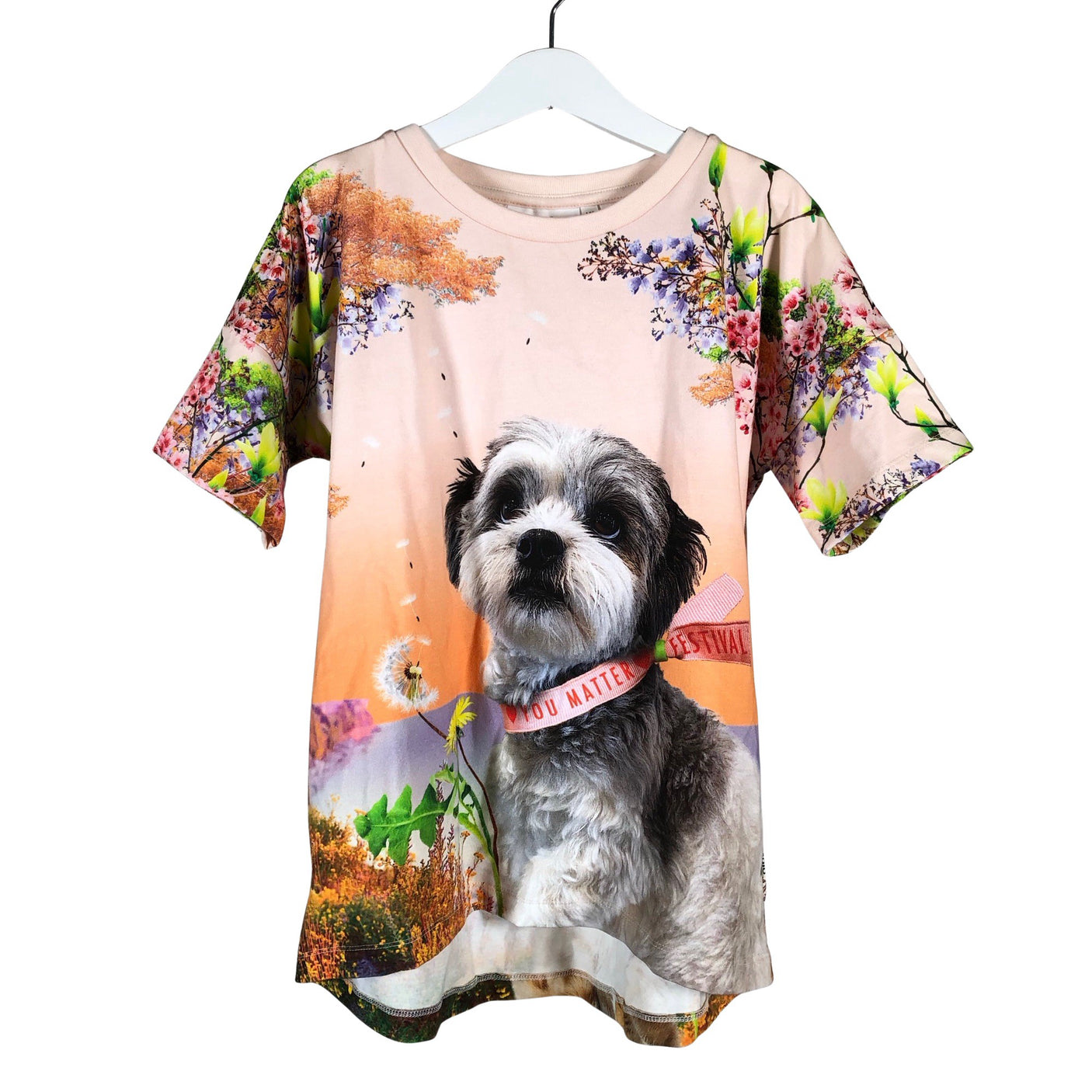 Unisex Molo Kids - T-shirt, size 146 - 152 - Light pink (1)