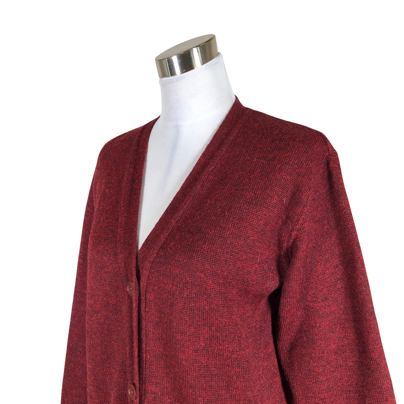 Unisex Alpa - Cardigan, size 36 - Wine red (3)
