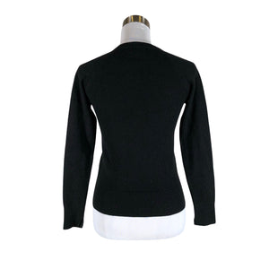 Unisex Soft Goat - Sweater, size 34 - Black (2)