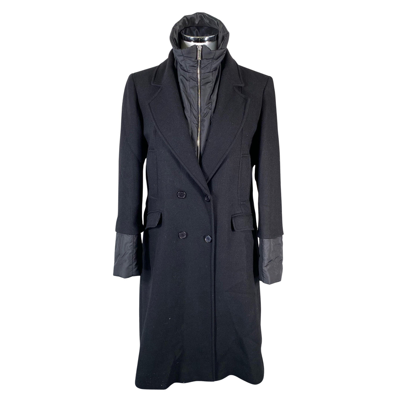 Wool coat, size 42