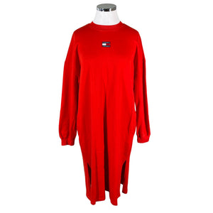 Unisex Tommy Hilfiger - Sweatshirt dress, size 42 - Red (1)