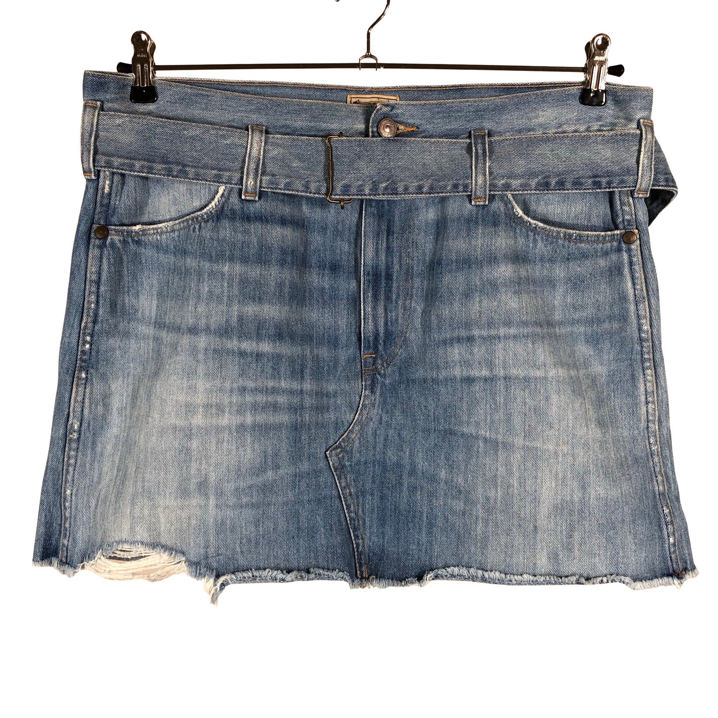Unisex Polo Ralph Lauren - Denim skirt, size W27 - Blue (1)