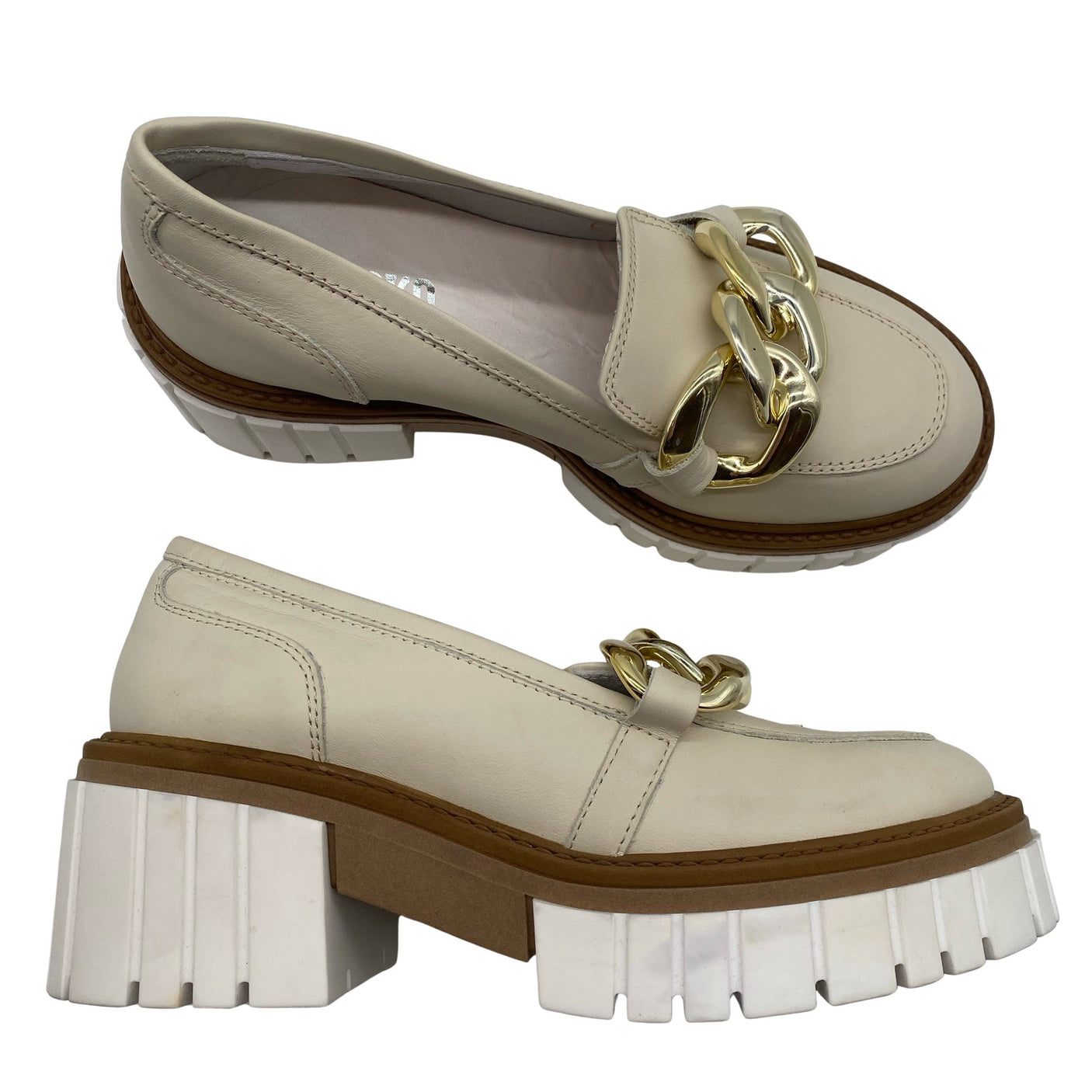 Unisex Vamsko - Loafers, size 37 - Beige (1)