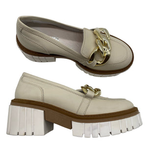 Unisex Vamsko - Loafers, size 37 - Beige (1)