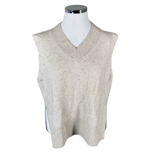 Unisex Marc O'Polo - Knit vest, size 42 - Natural white (1)