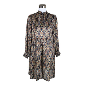 Unisex Prepair - Schiffon dress, size 34 - Blue (1)