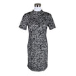 Unisex Marc Cain - Tricot dress, size 40 - Black ()