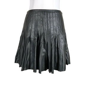 Unisex Polo Ralph Lauren - Leather skirt, size 36 - Black (1)