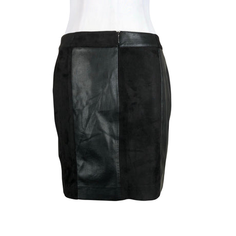 Unisex Hugo Boss - Leather skirt, size 36 - Black (2)