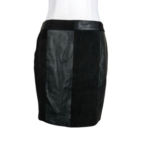 Unisex Hugo Boss - Leather skirt, size 36 - Black (1)