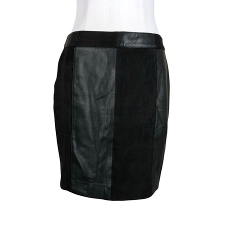 Unisex Hugo Boss - Leather skirt, size 36 - Black ()