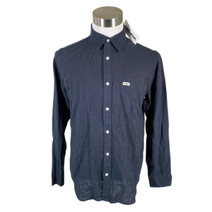 Unisex Wrangler - Collared shirt, size M - Blue (1)