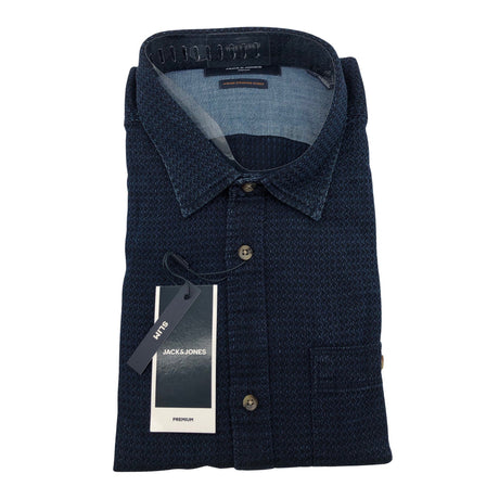 Unisex Jack & Jones - Collared shirt, size XL - Blue ()