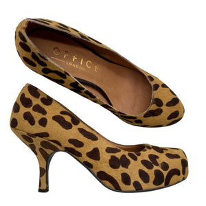 Unisex Office London - High heels, size 37 - Brown (1)